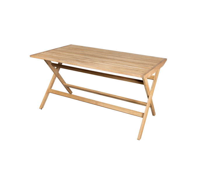 Flip zložljiva miza iz tikovega lesa - velika (50002T) 