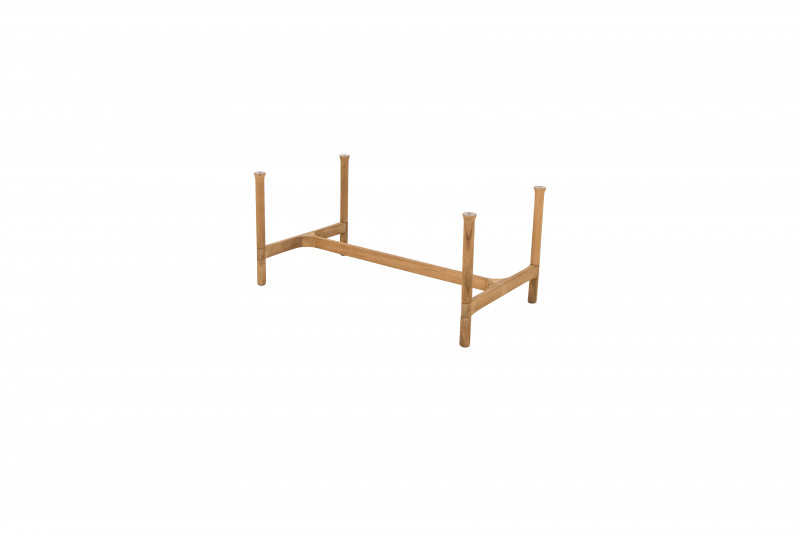Twist kavna miza ogrodje iz tikovega lesa, pravokotna (5017T)