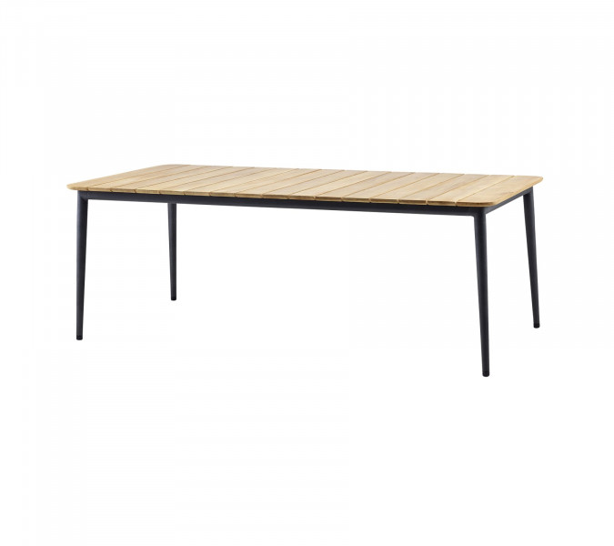 Core jedilna miza iz tikovega lesa (50128)