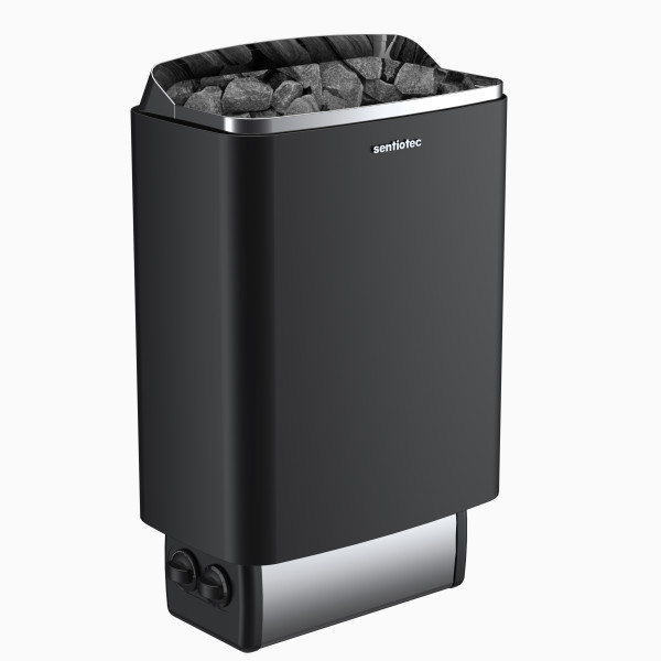 Peč za finsko savno BLACK 100, 4,5kW z integrirano regulacijo