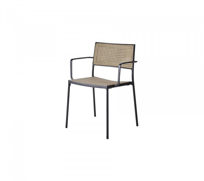 Less vrtni stol z naslonom - French Weave (11430) 